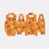 Herfst/Herfst verlaat Thanksgiving geschenkdoos. b Bedankdoosjes (Uitgevouwen)