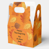 Herfst/Herfst verlaat Thanksgiving geschenkdoos. b Bedankdoosjes (Geopend)