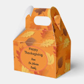 Herfst/Herfst verlaat Thanksgiving geschenkdoos. b Bedankdoosjes (Voorkant Zijde)