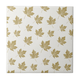 Herfst herfst vertrekt patroon. Keramisch keramisc Tegeltje