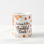 Herfst Herfst vibes en dankbare tijden vriendsgivi Koffiemok (Center)