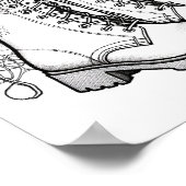 Herfst/herfst Volwassen Kleurplaten Poster (Hoek)