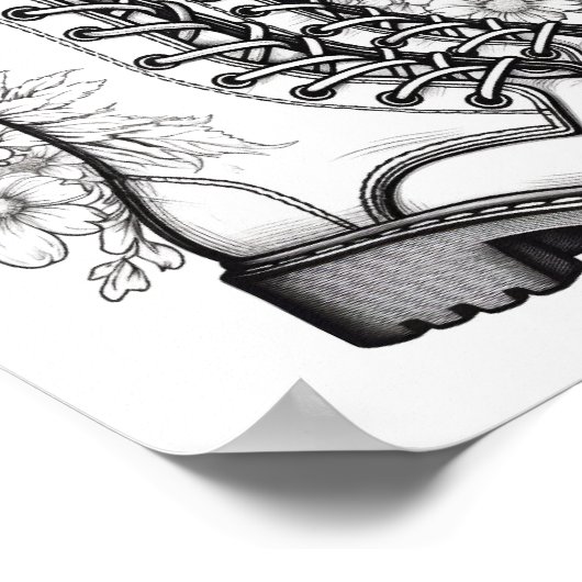 Herfst/herfst Volwassen Kleurplaten Poster (Hoek)