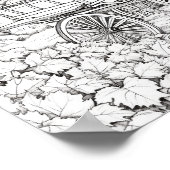 Herfst/herfst Volwassen Kleurplaten Poster (Hoek)