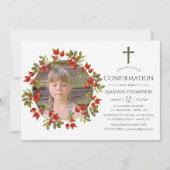 Herfst - Herfst Waterverf Bevestiging Kaart (Voorkant)