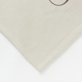 Herfst Herfst Waterverf bladeren aangepaste tekst Fleece Deken (Hoek)