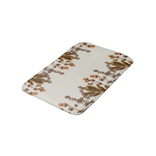 Herfst Herfst Waterverf bladeren Badmat (Gekanteld)