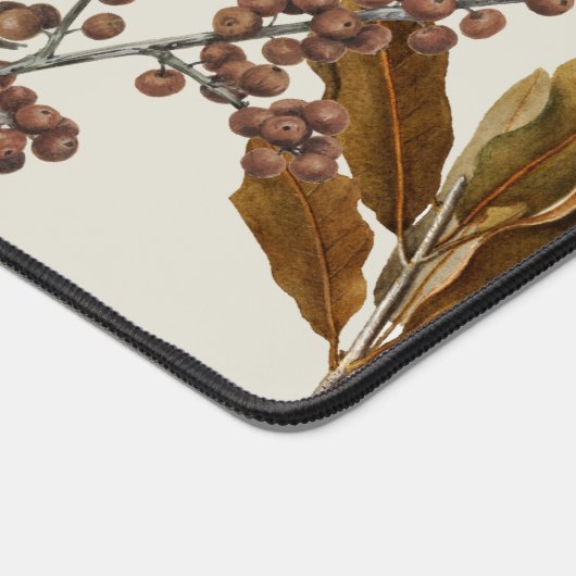 Herfst Herfst Waterverf bladeren Bureaumat (Hoek)