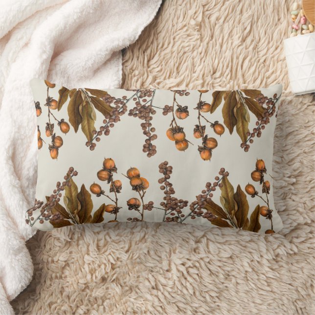 Herfst Herfst Waterverf bladeren Kussen (Deken)