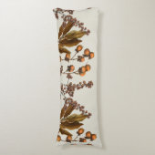 Herfst Herfst Waterverf bladeren Lichaamskussen (Voorkant Verticaal)