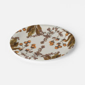 Herfst Herfst Waterverf bladeren Papieren Bordje (Gekanteld)