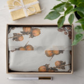 Herfst Herfst Waterverf bladeren Tissuepapier (Geschenk)