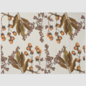 Herfst Herfst Waterverf bladeren Tissuepapier (Voorkant)