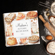 Herfst Herfst Waterverf Recept Kookboek 3 Ring Bin