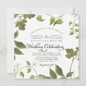 Herfst Herfst Winter Bosblad Bohemian BOHO Kaart (Voorkant)