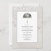  herfst - Herfst Wit Vrijgezellenfeest Invitati Kaart (Voorkant)