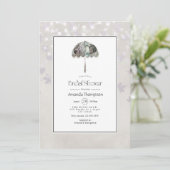  herfst - Herfst Wit Vrijgezellenfeest Invitati Kaart (Staand voorkant)