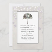  herfst - Herfst witte bruiloft Kaart (Voorkant)