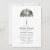  herfst - Herfst witte virtuele douche Kaart (Voorkant)