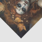 Herfst Herfst Woodland Gotische Fairy Decoupage Pa Tissuepapier (Detail)