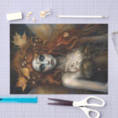 Herfst Herfst Woodland Gotische Fairy Decoupage Pa Tissuepapier (Craft)