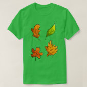 Herfst herfstbladeren1 t-shirt (Design voorkant)