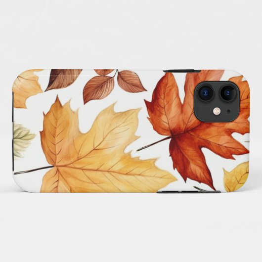 Herfst herfstbladeren Abstract Case-Mate iPhone Case (Achterkant (horizontaal))