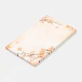 Herfst herfstbladeren bericht het merkt op post-it® notes (Schuin)