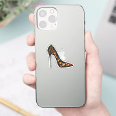 herfst herfstbladeren hakken mode sticker (Telefoon)