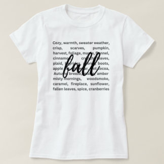 Herfst | herfstbladeren | Pompoen T-shirt