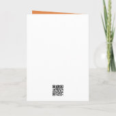 Herfst Herfstbladeren Thanksgiving Centrumstukken Kaart (Achterkant)