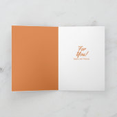 Herfst Herfstbladeren Thanksgiving Centrumstukken Kaart (Binnen)