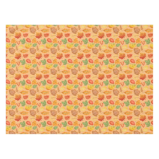 Herfst herfstbladeren Thanksgiving Tafelkleed (Voorkant (Horizontaal))