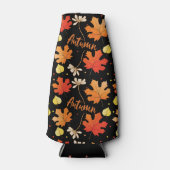 Herfst herfstbladeren vallen flesjeskoeler (Voorkant)