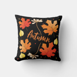 Herfst herfstbladeren vallen kussen