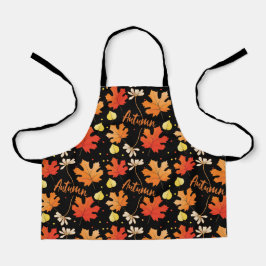 Herfst herfstbladeren vallen schort