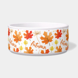 Herfst herfstbladeren vallen voerbakje