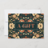 Herfst Herfstbloei Bloemen Zakelijk Cadeaubon (Voorkant)