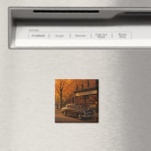 Herfst/Herfstboekwinkel & auto Magneet (Insitu (Vaatwasser))