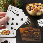  Herfst/Herfstboekwinkel & auto Pokerkaarten (Insitu)