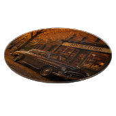  Herfst/Herfstboekwinkel & auto Snijplank (Hoek)