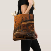  Herfst/Herfstboekwinkel & auto Tote Bag (Dichtbij)