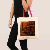  Herfst/Herfstboekwinkel & auto Tote Bag (Voorkant (product))