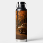  Herfst/Herfstboekwinkel & auto Waterfles (Voorkant)