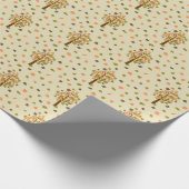 Herfst Herfstbomen Cadeaupapier (Hoek)