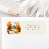 Herfst herfsthuis | Nieuw thuisadres Etiket (Insitu)