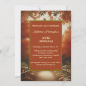 Herfst Herfstlandschap Pompoen Patch 60e Verjaarda Kaart (Voorkant)