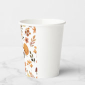 Herfst-/herfstpapierkop Papieren Bekers (Links)