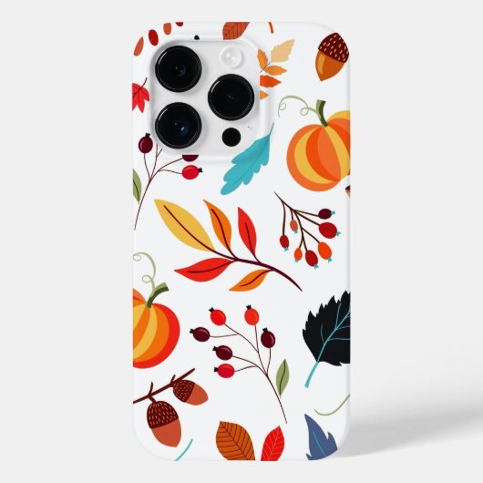 Herfst herfstpatroon Case-Mate iPhone case (Achterkant)