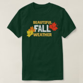Herfst herfstseizoen t-shirt (Design voorkant)